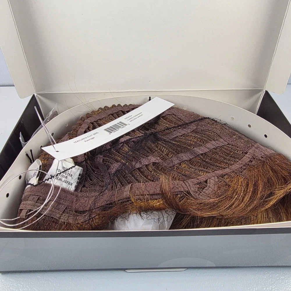 Hairdo by Hairuwear‎ Textured Cut Wig Glazed Cinnamon Med Red Ginger Avg R3025S+